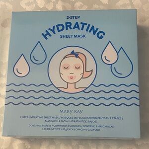 Mary Kay 2-Step Hydrating Sheet Mask - Light Blue
